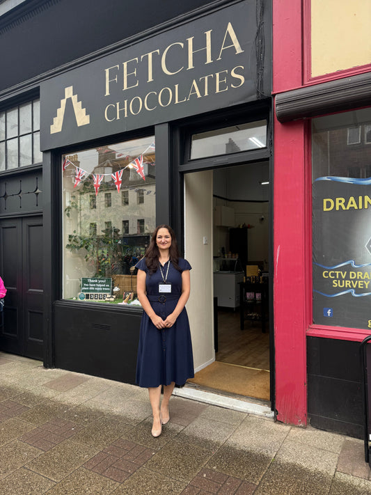 King Charles visits Fetcha Chocolates!