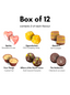Selection vegan chocolates - milk, white and dark - as featured in the Oscars gift bags