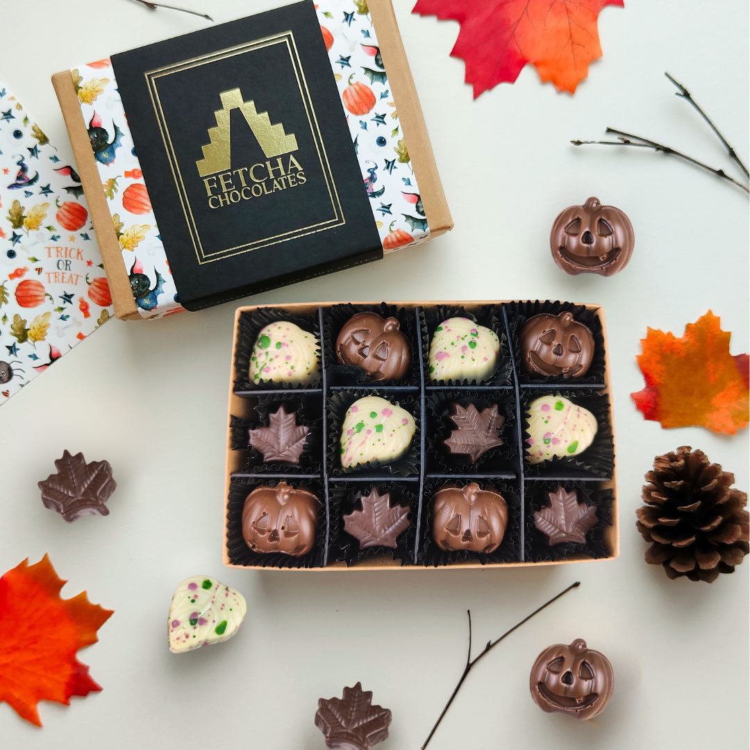 Fetcha chocolates gluten free soy free dairy free autumn collection