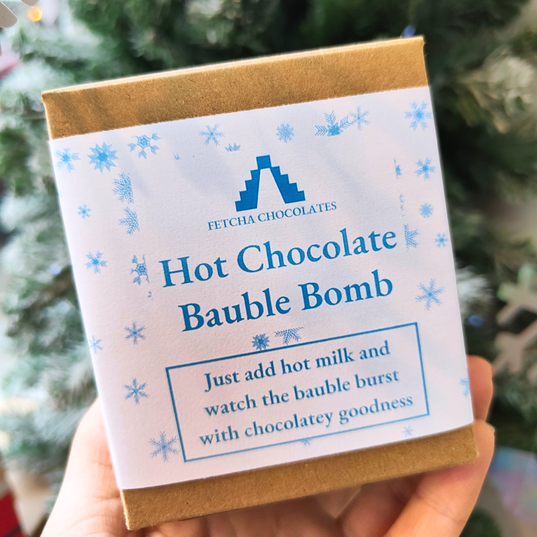 Hot Chocolate Bauble Bomb