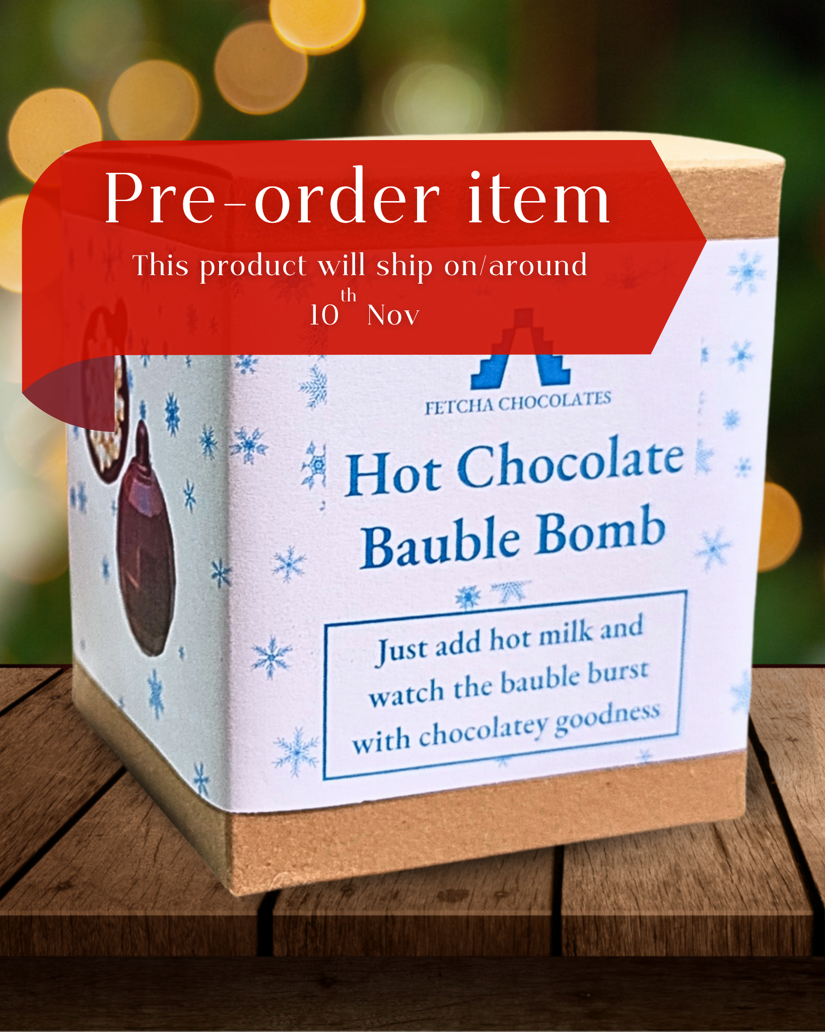 2025 PRE-ORDER Hot Chocolate Bauble Bomb