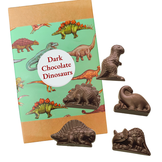 Dinosaurs in Dark Chocolate