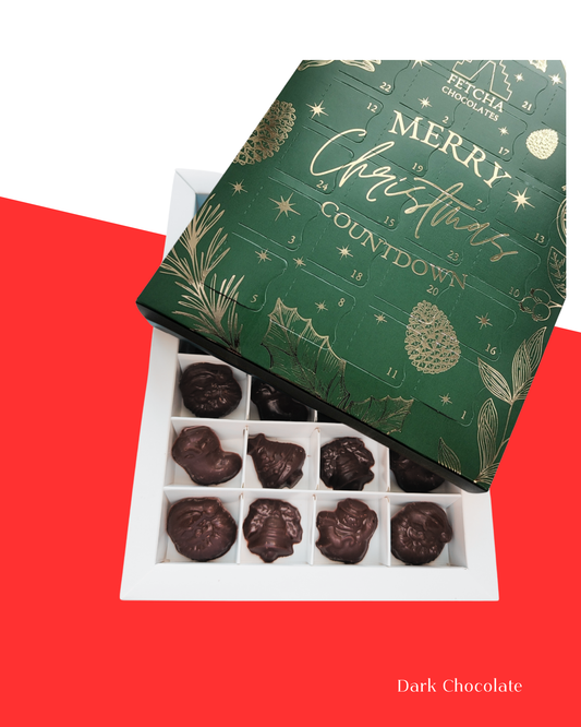 2025 PRE-ORDER Dark Chocolate Solid Advent Calendar