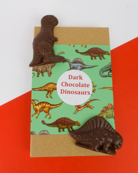 Dinosaurs in Dark Chocolate