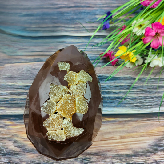 Ginger Deluxe Dark Chocolate Easter Egg with Ginger