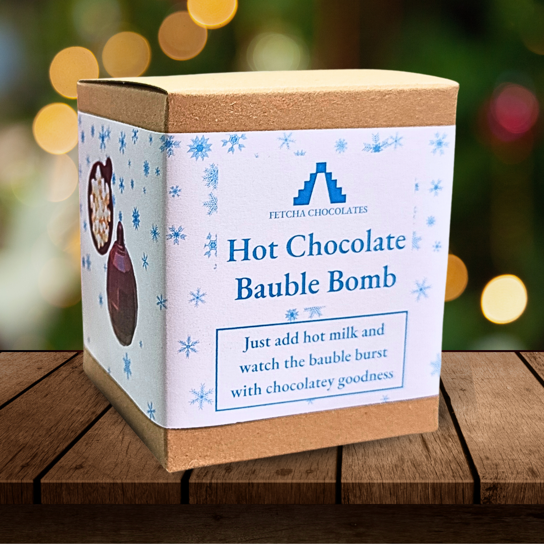 Hot Chocolate Bauble Bomb