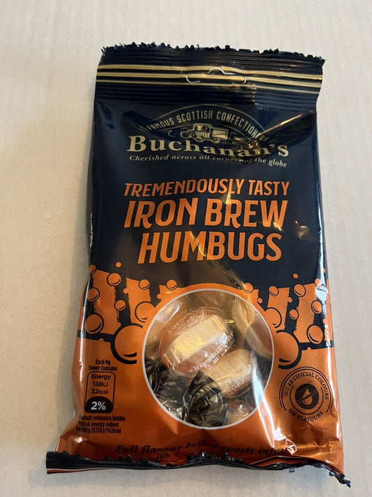 Buchanan's Iron Brew humbugs