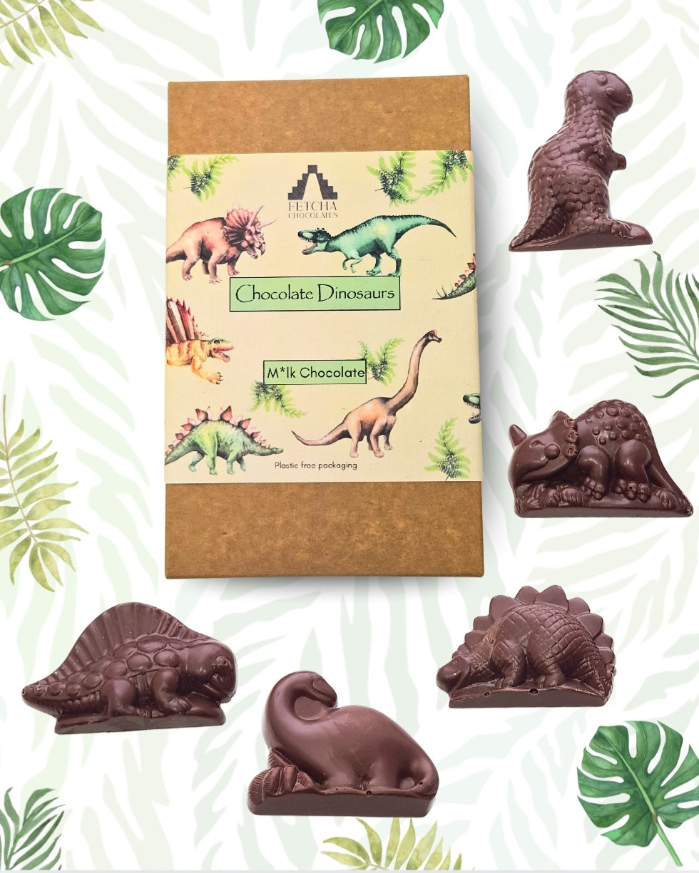 Dinosaurs in M*lk Chocolate