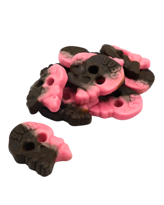 Raspberry & Liquorice Skull Bubs