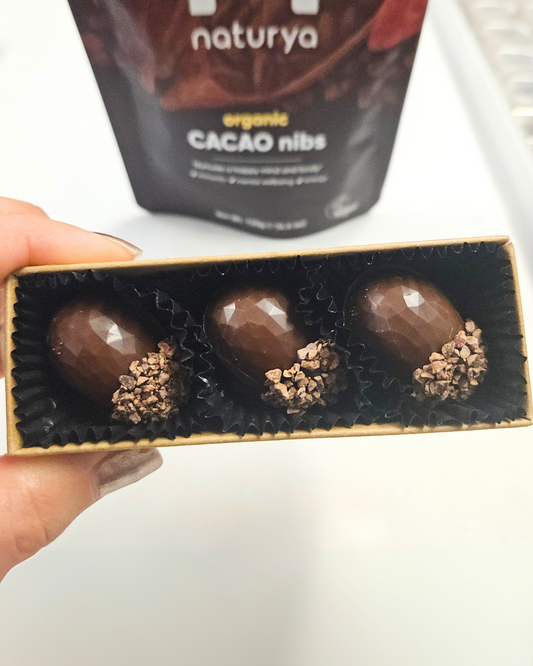 Triple Chocolate Acorns