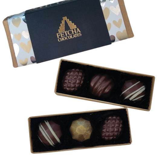 Image shows fetcha chocolates simply chocolate box