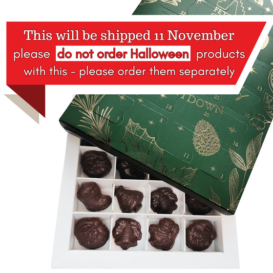 Pre-order Dark Chocolate Solid Advent Calendar