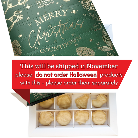 Pre-order White Chocolate Solid Advent Calendar