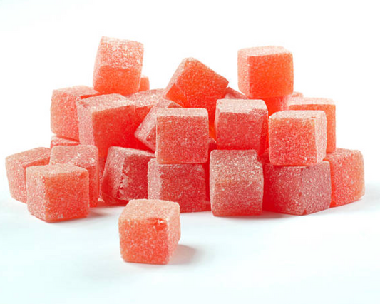 Image shows a pile of sugar free cola cubes