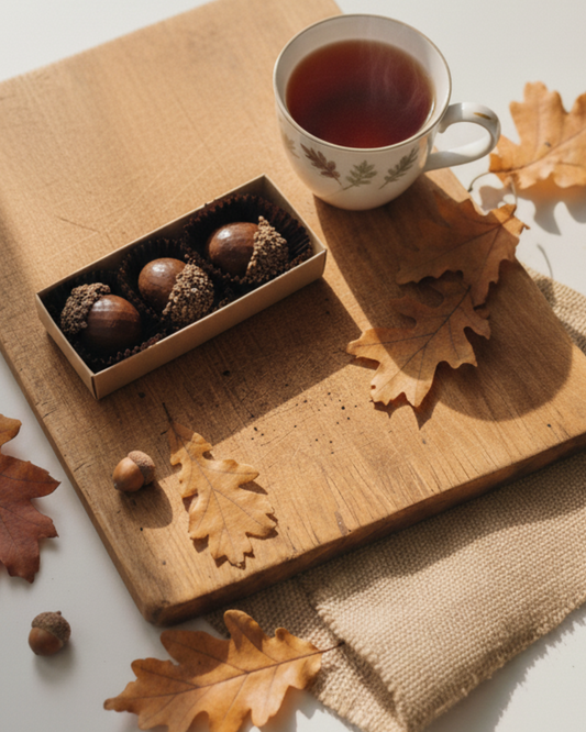 Triple Chocolate Acorns