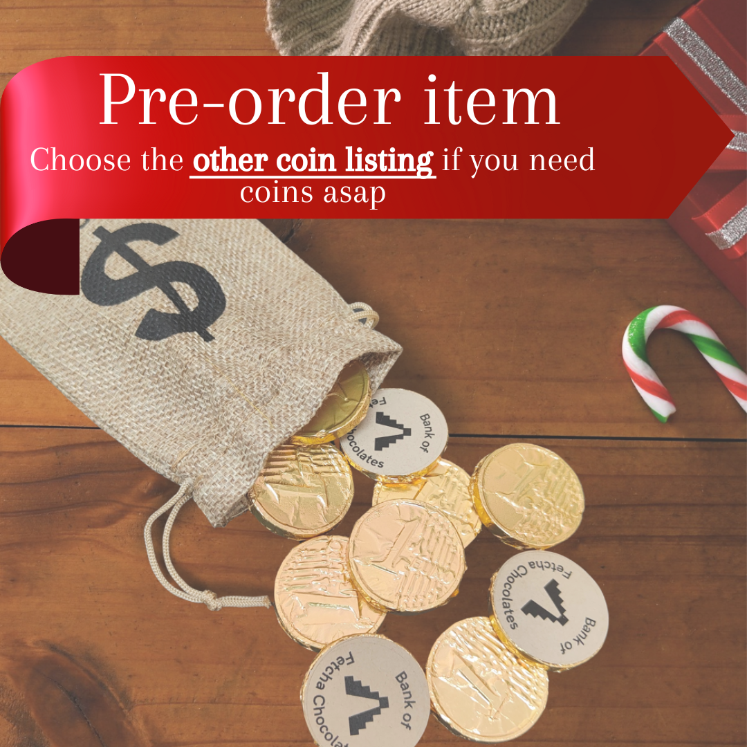 2025 PRE-ORDER Chocolate coins