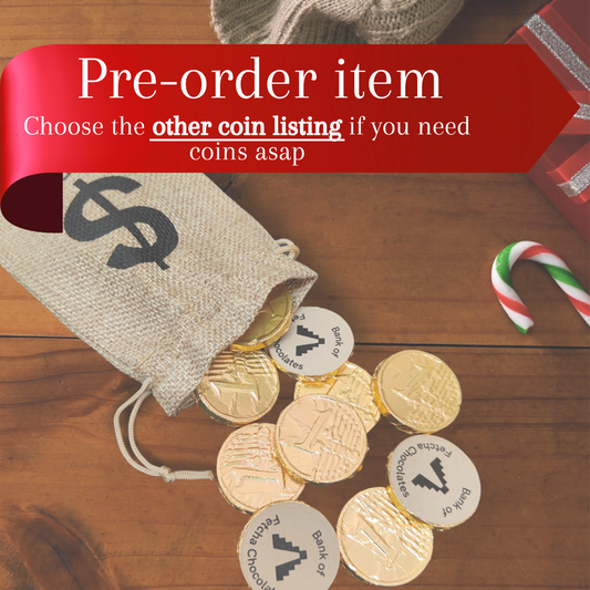 2025 PRE-ORDER Chocolate coins